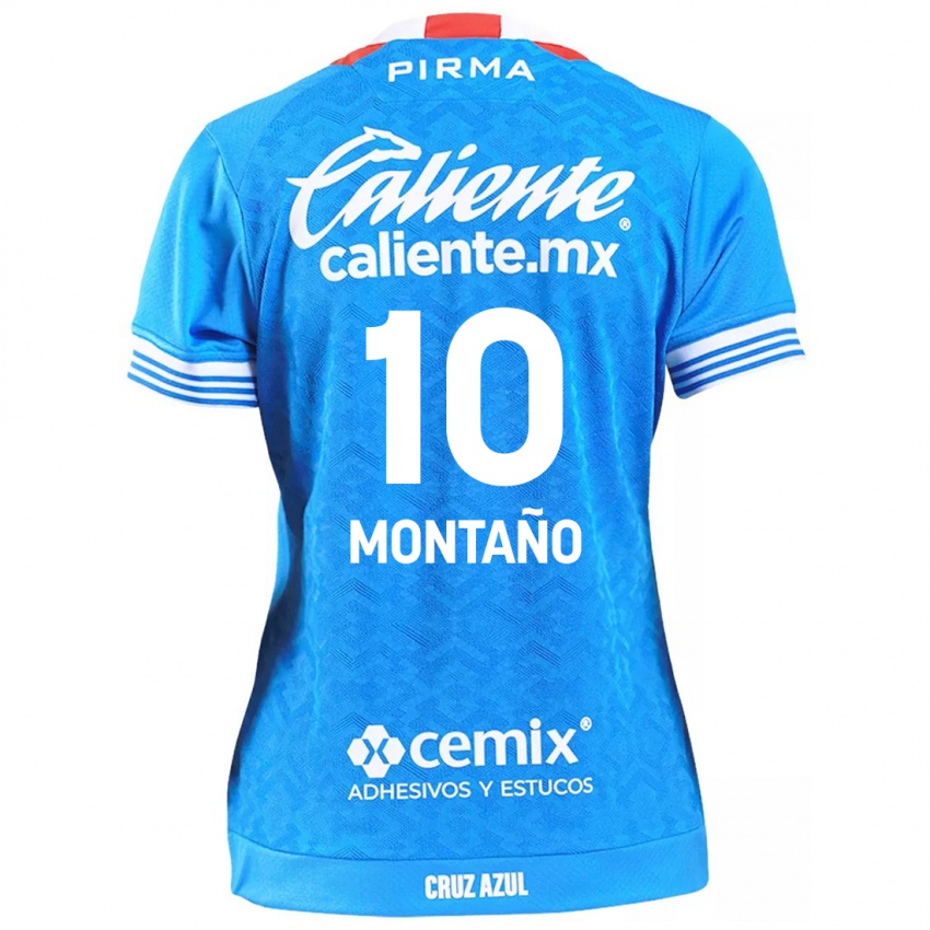 Criança Camisola Andrés Montaño #10 Céu Azul Principal 2024/25 Camisa