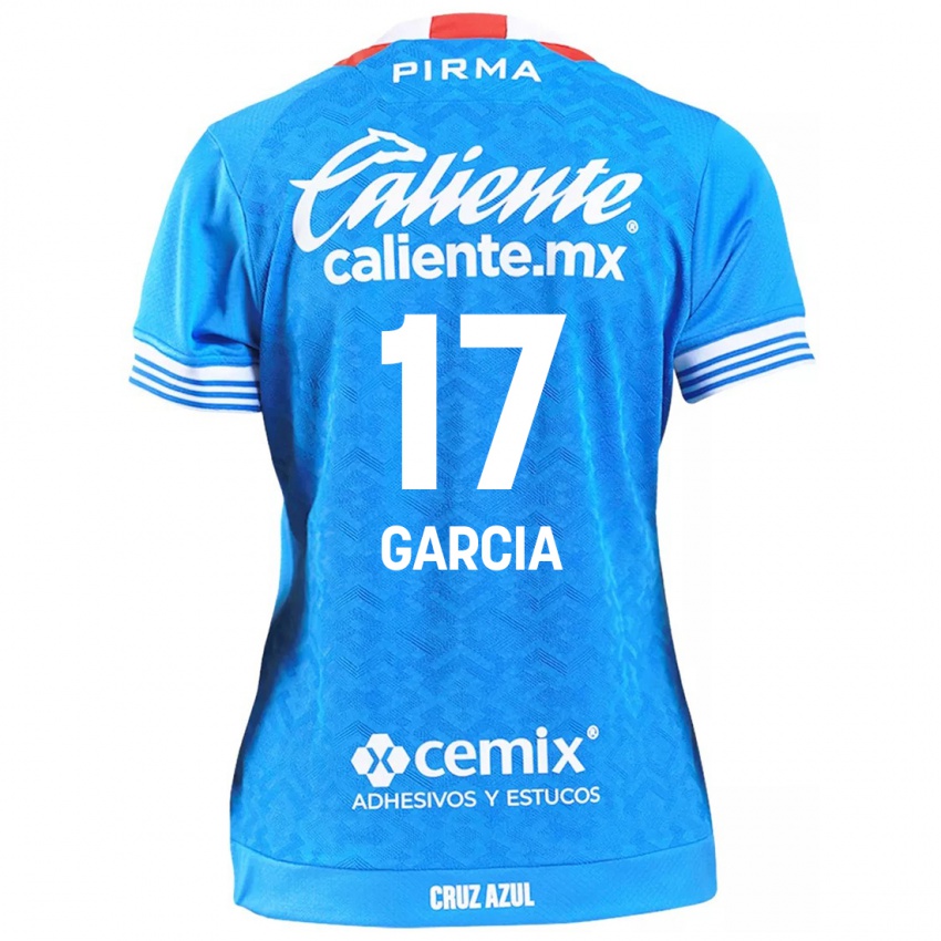 Criança Camisola Amaury Garcia #17 Céu Azul Principal 2024/25 Camisa