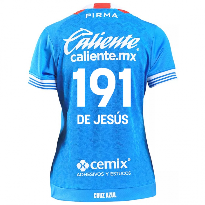 Criança Camisola Luis De Jesús #191 Céu Azul Principal 2024/25 Camisa