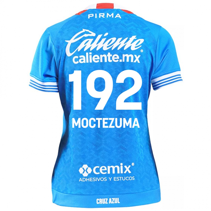 Criança Camisola Brayan Moctezuma #192 Céu Azul Principal 2024/25 Camisa