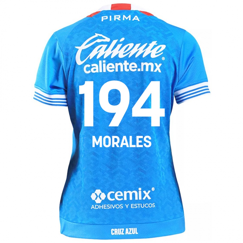 Criança Camisola Amaury Morales #194 Céu Azul Principal 2024/25 Camisa