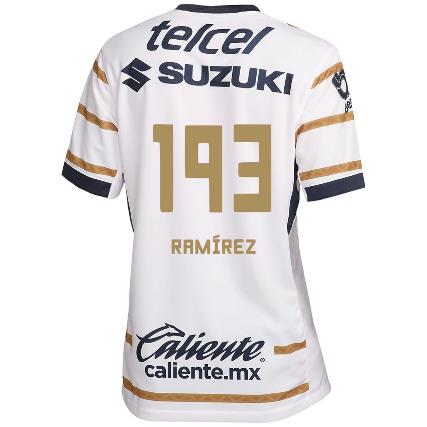 Criança Camisola Héctor Ramírez #193 Obsidiana Branca Principal 2024/25 Camisa