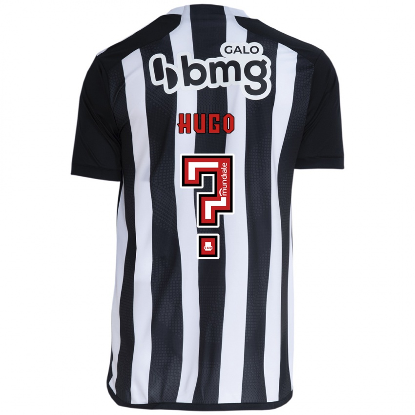 Criança Camisola Victor Hugo #0 Branco Preto Principal 2024/25 Camisa