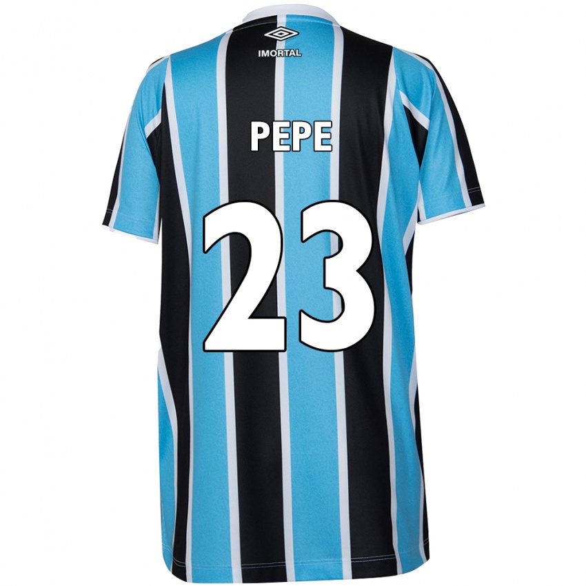 Criança Camisola Pepê #23 Azul Preto Branco Principal 2024/25 Camisa