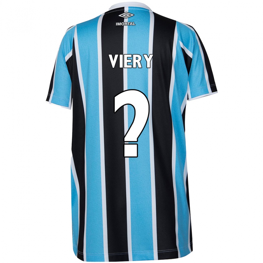 Criança Camisola Viery #0 Azul Preto Branco Principal 2024/25 Camisa