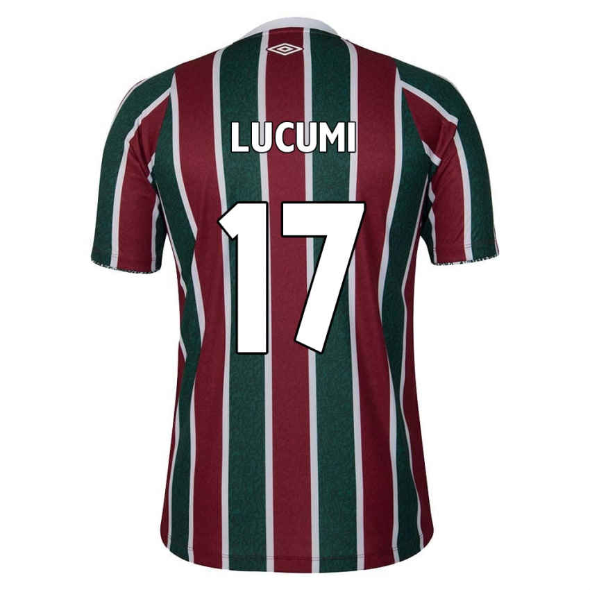 Criança Camisola Jan Lucumi #17 Verde Castanho Branco Principal 2024/25 Camisa