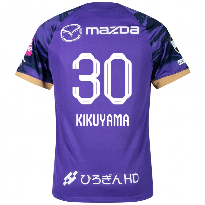 Criança Camisola Rio Kikuyama #30 Roxo Branco Principal 2024/25 Camisa