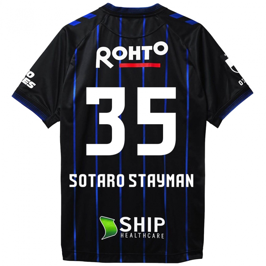 Criança Camisola Joshua Sotaro Stayman #35 Preto Azul Principal 2024/25 Camisa