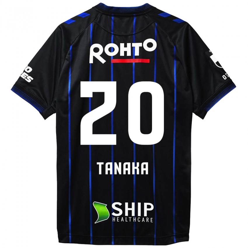 Criança Camisola Hyoga Tanaka #20 Preto Azul Principal 2024/25 Camisa