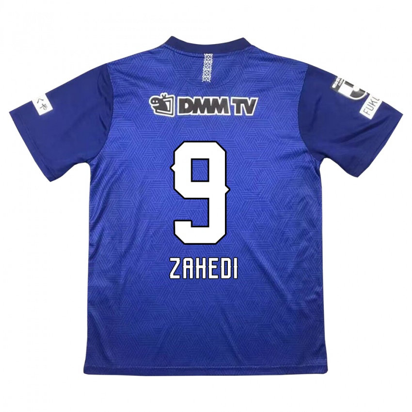 Criança Camisola Shahab Zahedi #9 Azul Escuro Principal 2024/25 Camisa