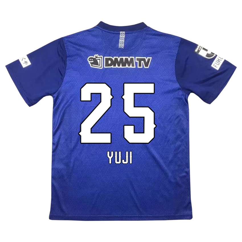 Criança Camisola Yuji Kitajima #25 Azul Escuro Principal 2024/25 Camisa