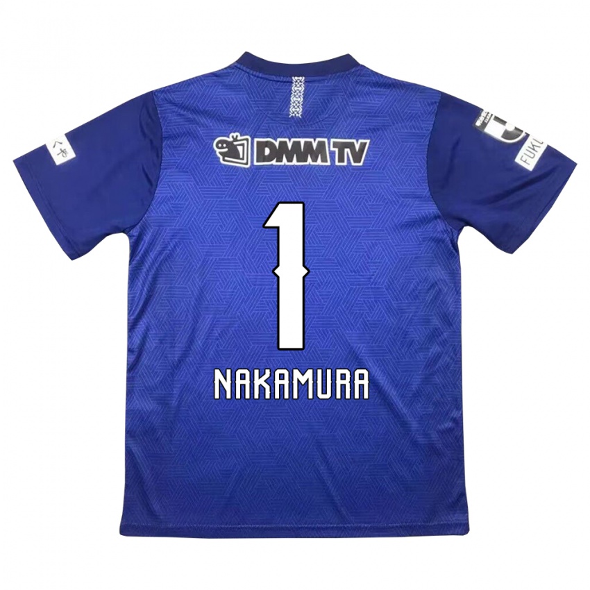 Criança Camisola Seigo Nakamura #1 Azul Escuro Principal 2024/25 Camisa