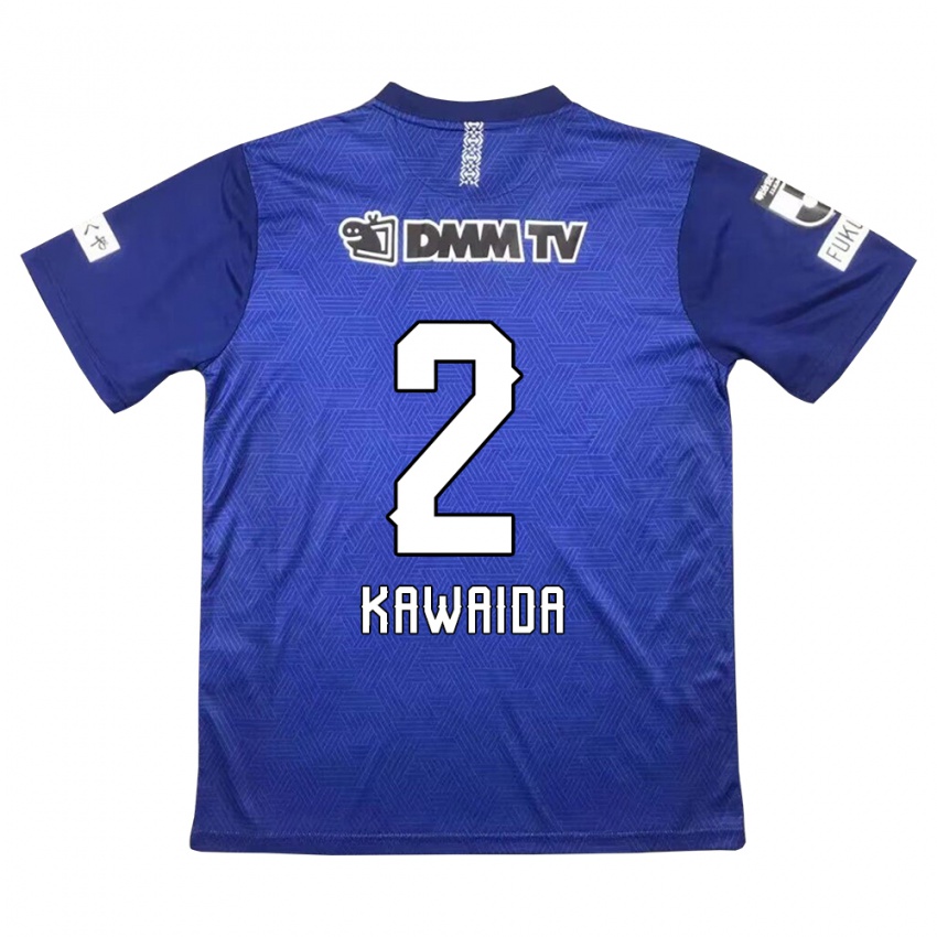 Criança Camisola Ryoya Kawaida #2 Azul Escuro Principal 2024/25 Camisa