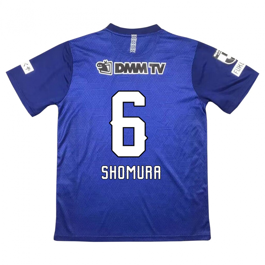 Criança Camisola Tomoki Shomura #6 Azul Escuro Principal 2024/25 Camisa