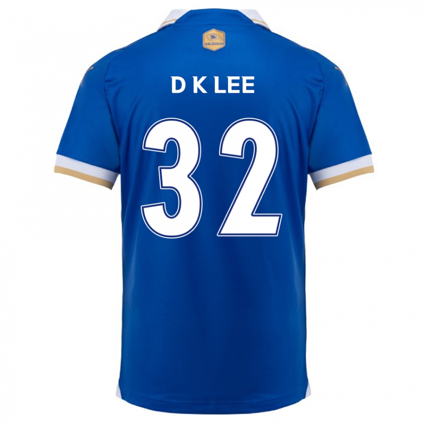 Criança Camisola Kyu-Dong Lee #32 Branco Azulado Principal 2024/25 Camisa