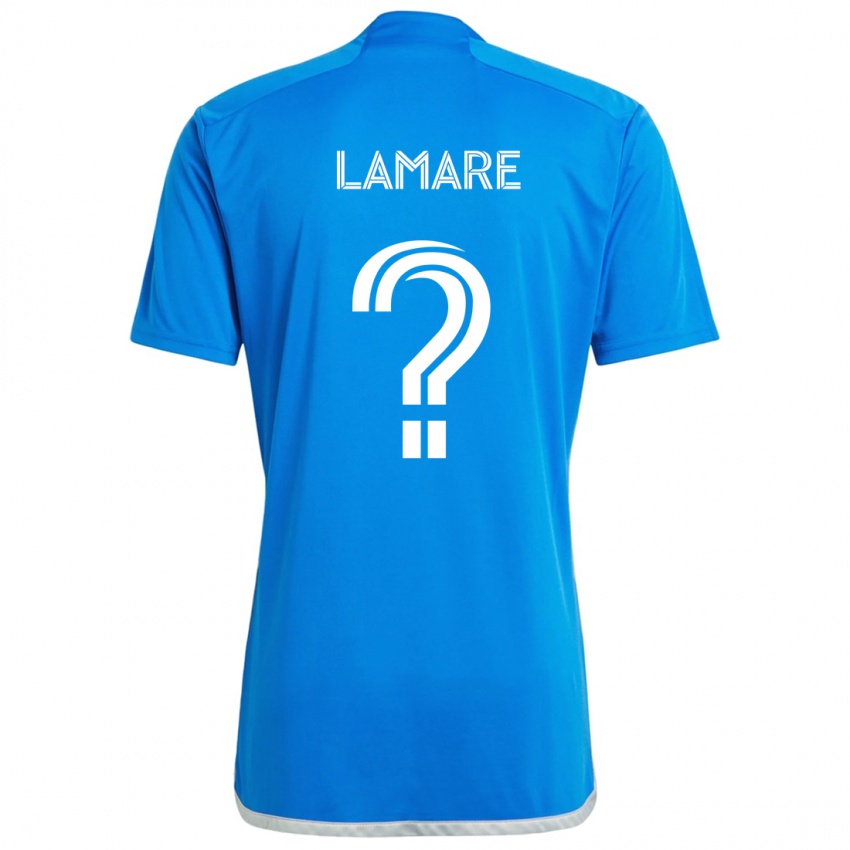 Criança Camisola Samuel Lamare #0 Branco Azulado Principal 2024/25 Camisa