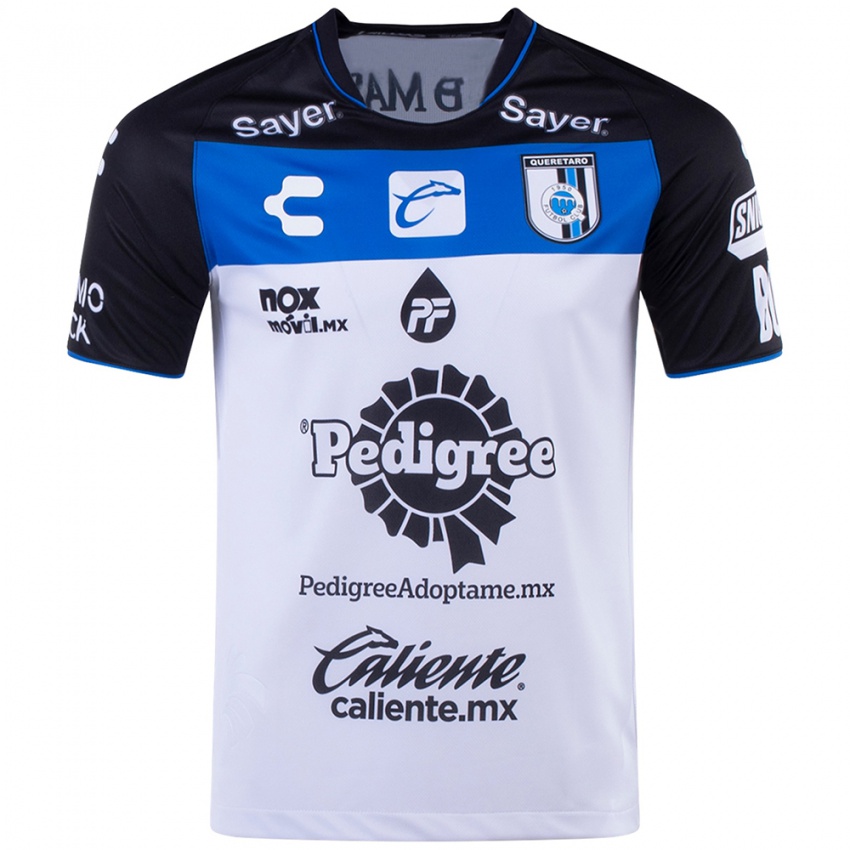 Criança Camisola Antonio De María Y Campos #184 Preto Azul Principal 2024/25 Camisa