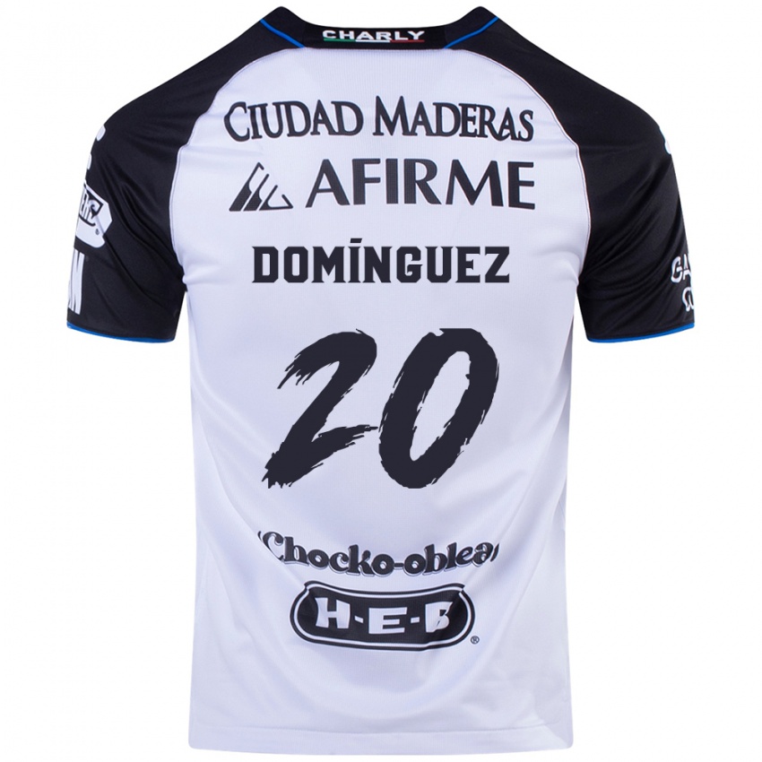 Criança Camisola Misael Domínguez #20 Preto Azul Principal 2024/25 Camisa