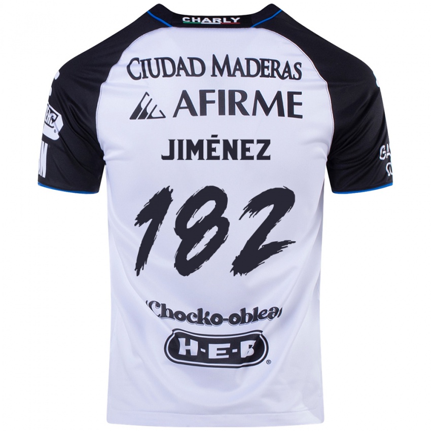 Criança Camisola Carlos Jiménez #182 Preto Azul Principal 2024/25 Camisa