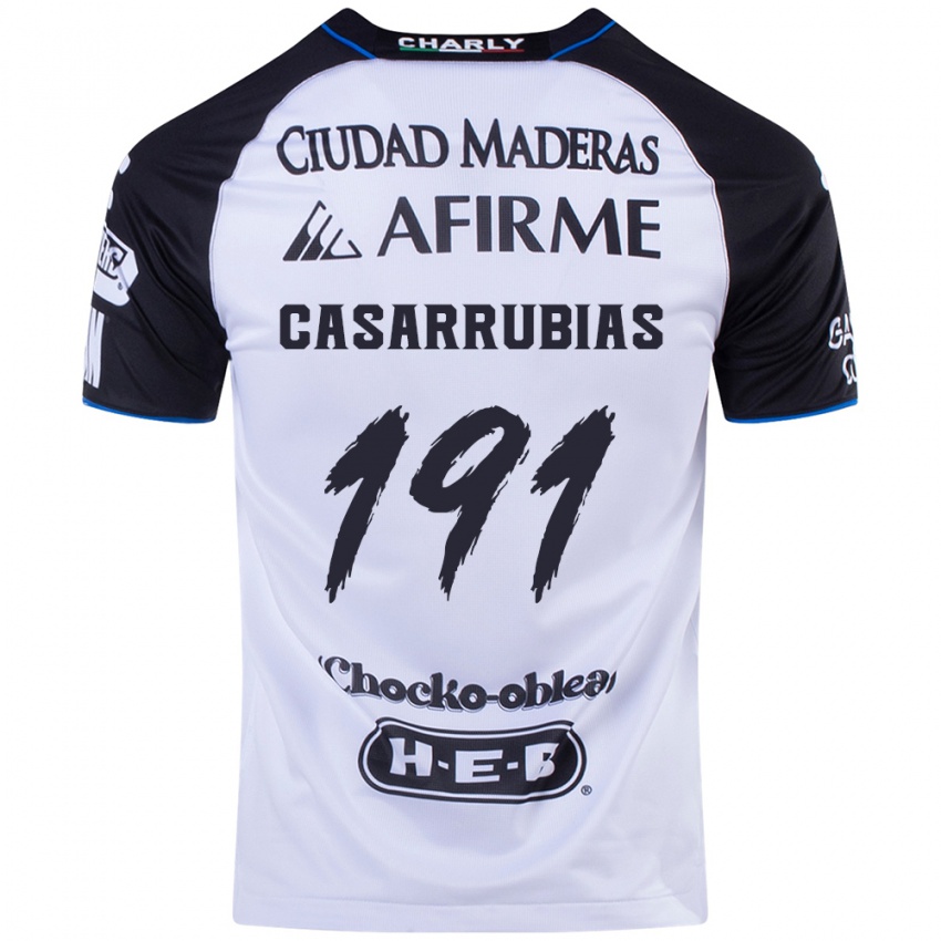 Criança Camisola Aaron Casarrubias #191 Preto Azul Principal 2024/25 Camisa