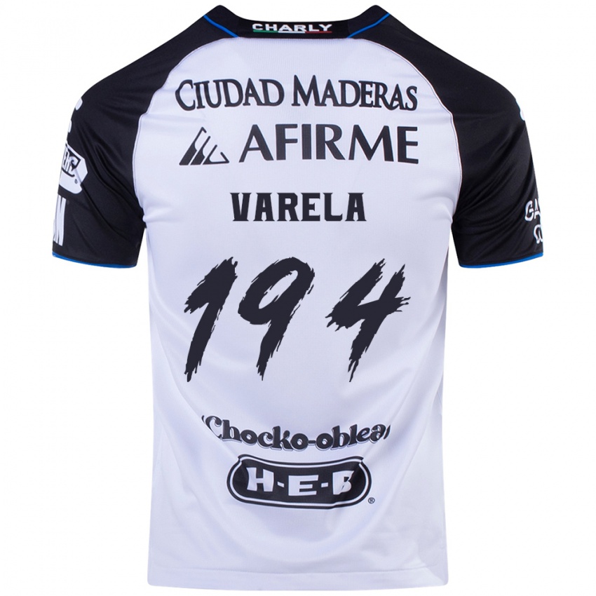 Criança Camisola José Varela #194 Preto Azul Principal 2024/25 Camisa