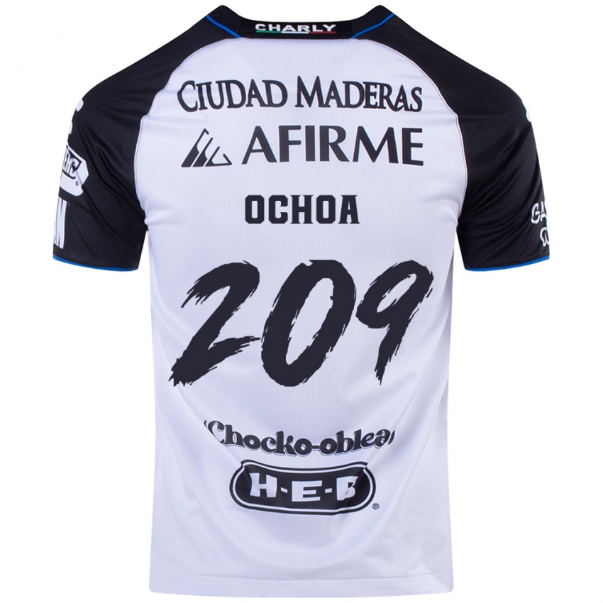 Criança Camisola José Ochoa #209 Preto Azul Principal 2024/25 Camisa