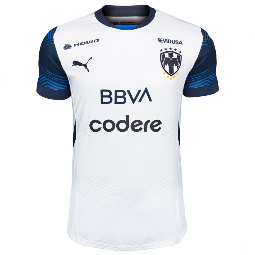 Criança Camisola Roberto De La Rosa #31 Branco Azul Alternativa 2024/25 Camisa