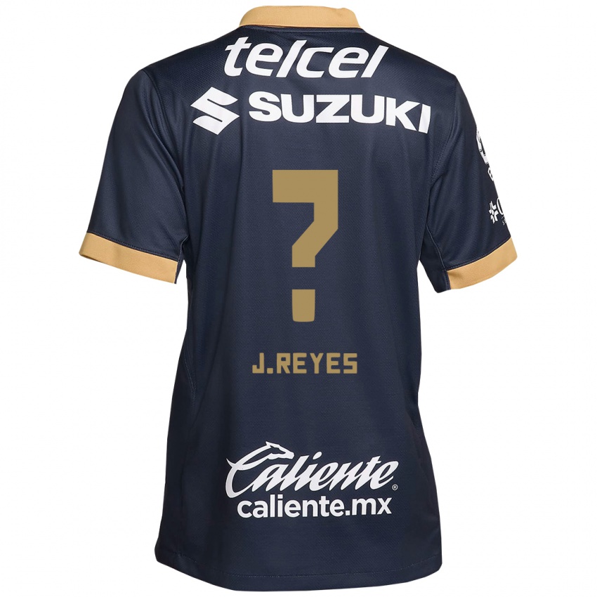 Criança Camisola Joaquín Reyes #0 Obsidiana Ouro Branco Alternativa 2024/25 Camisa