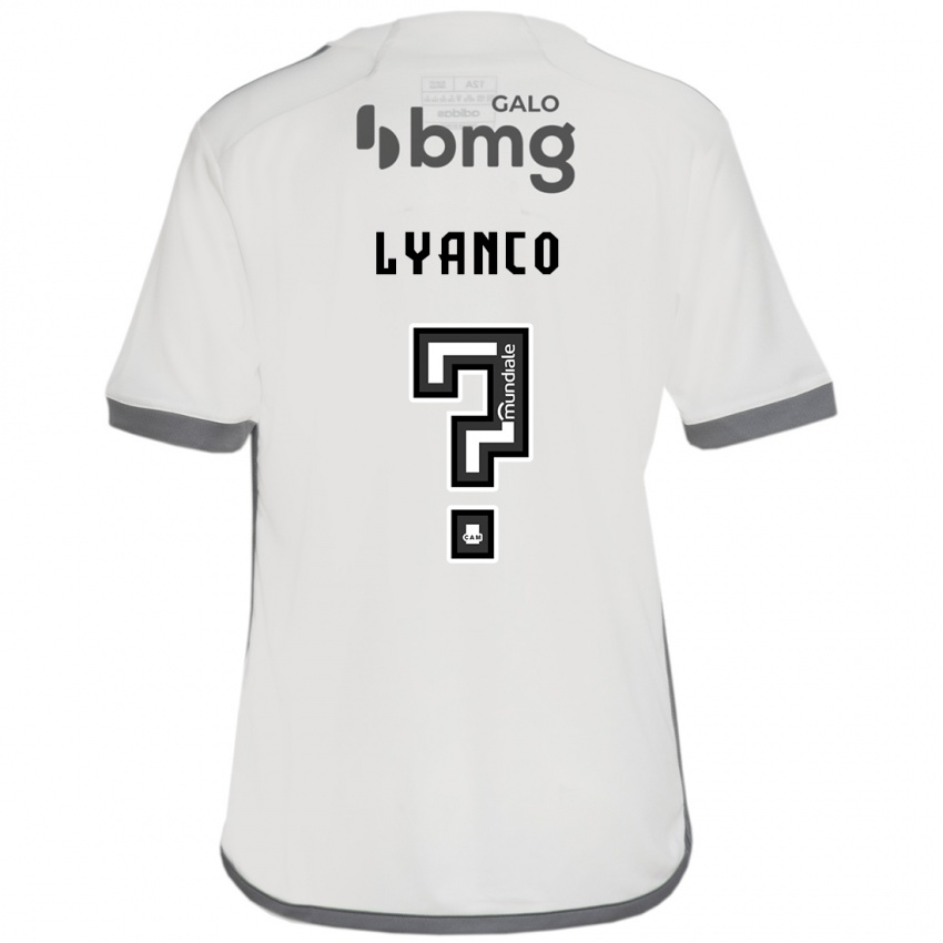 Criança Camisola Lyanco #0 Off White Alternativa 2024/25 Camisa