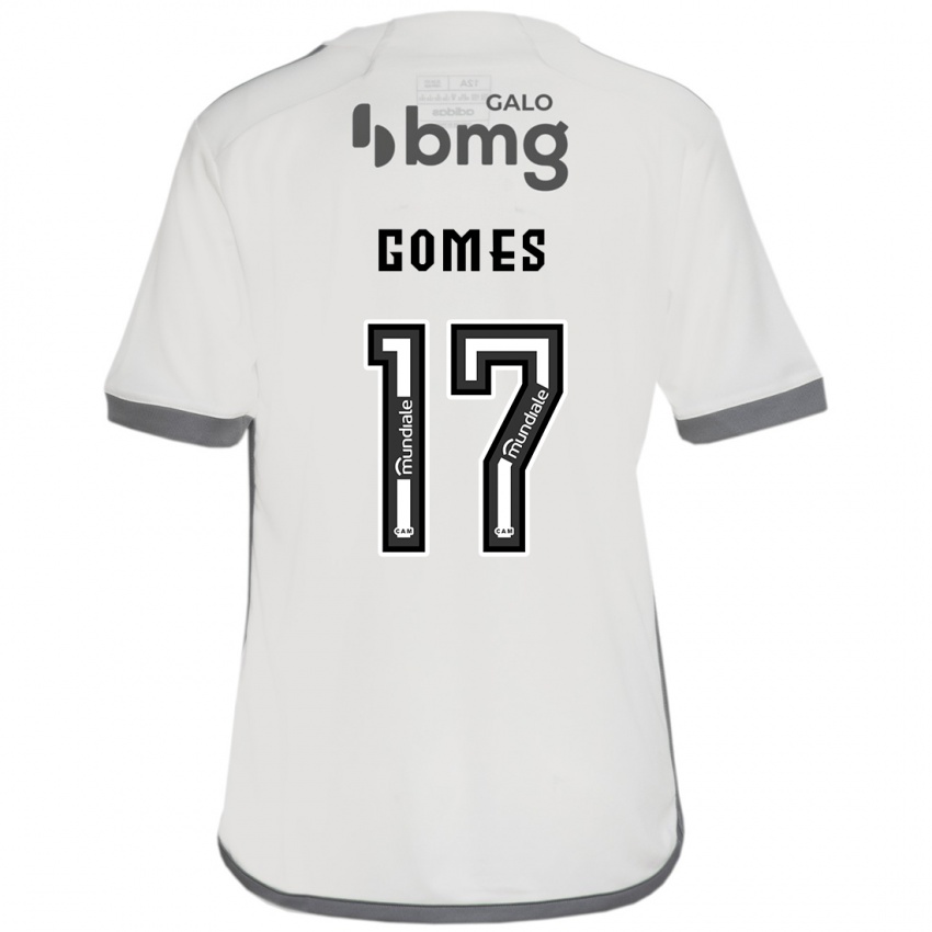 Criança Camisola Igor Gomes #17 Off White Alternativa 2024/25 Camisa