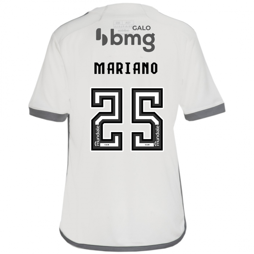 Criança Camisola Mariano #25 Off White Alternativa 2024/25 Camisa