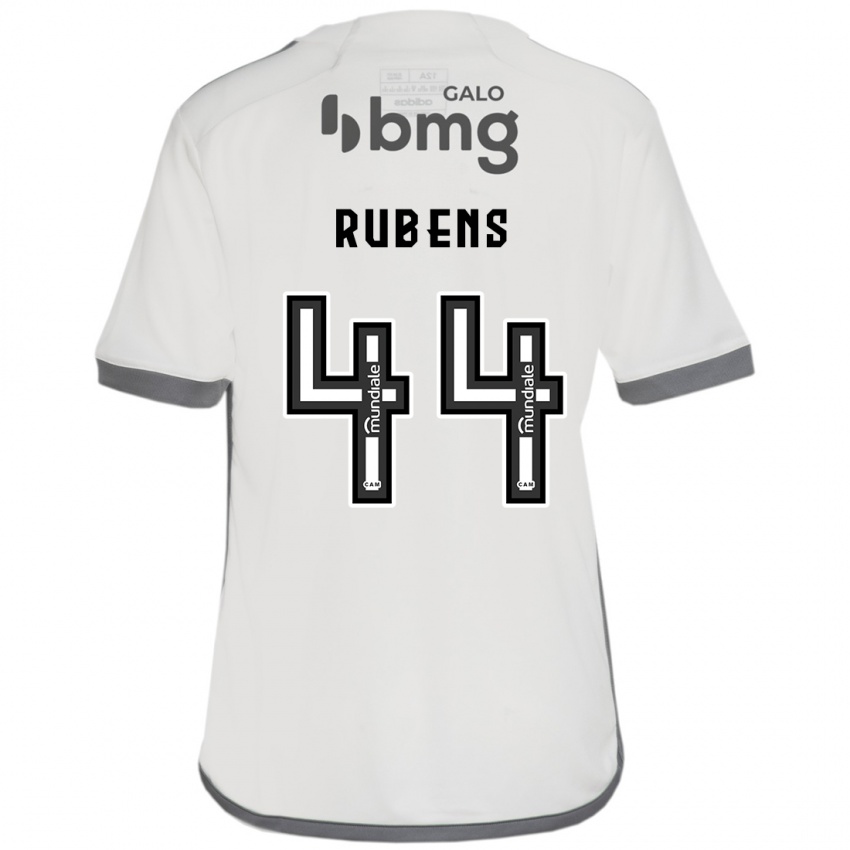 Criança Camisola Rubens #44 Off White Alternativa 2024/25 Camisa