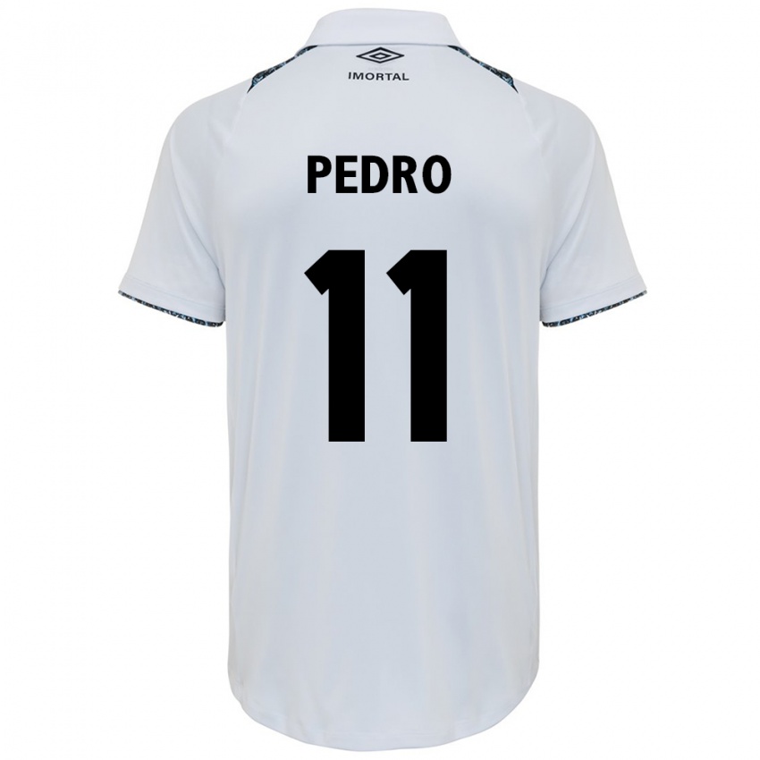 Criança Camisola João Pedro #11 Branco Azul Alternativa 2024/25 Camisa