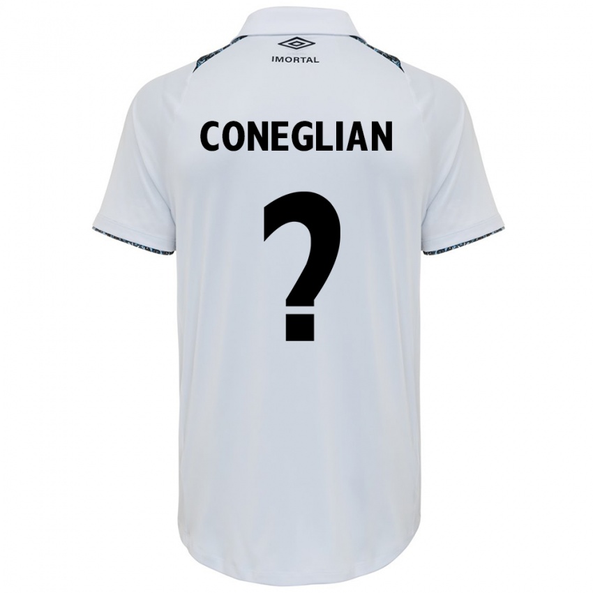 Criança Camisola Arthur Coneglian #0 Branco Azul Alternativa 2024/25 Camisa