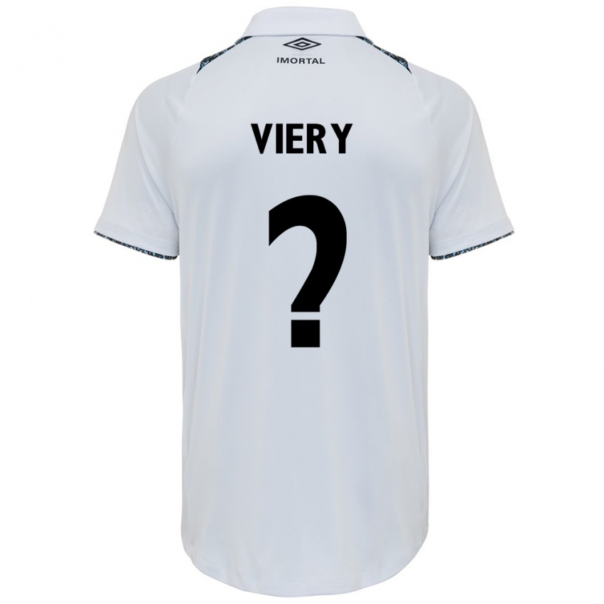 Criança Camisola Viery #0 Branco Azul Alternativa 2024/25 Camisa