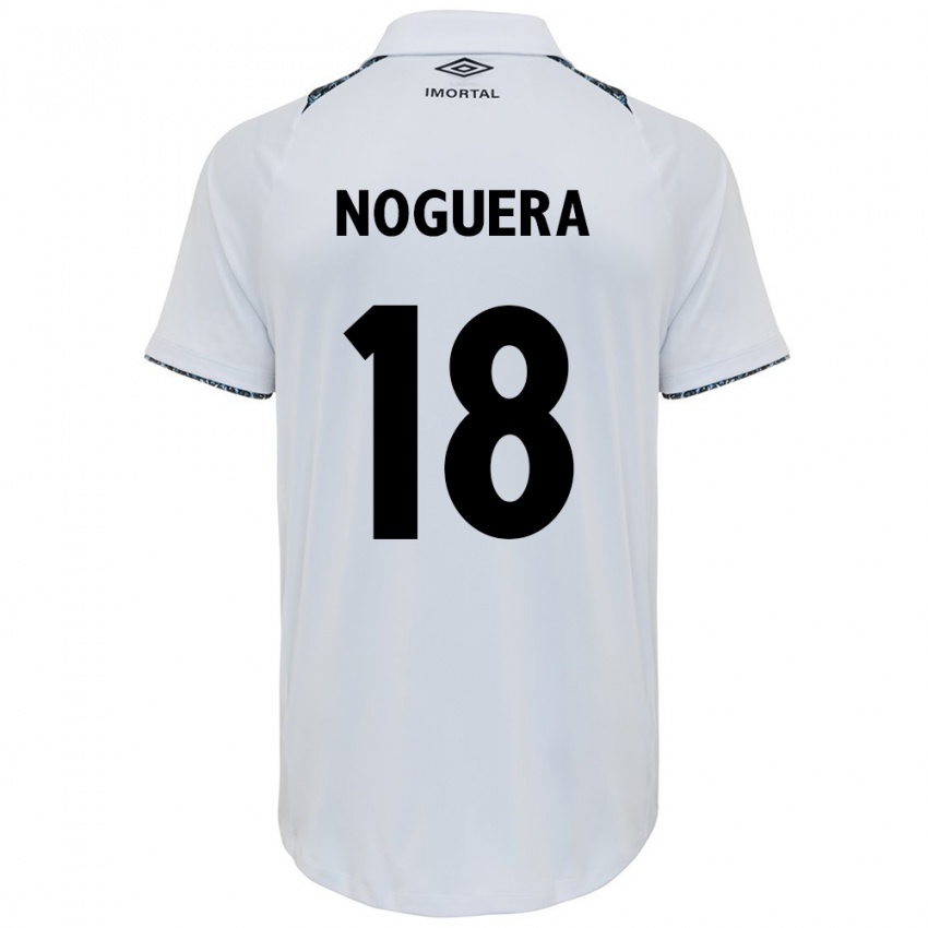 Criança Camisola Freddy Noguera #18 Branco Azul Alternativa 2024/25 Camisa