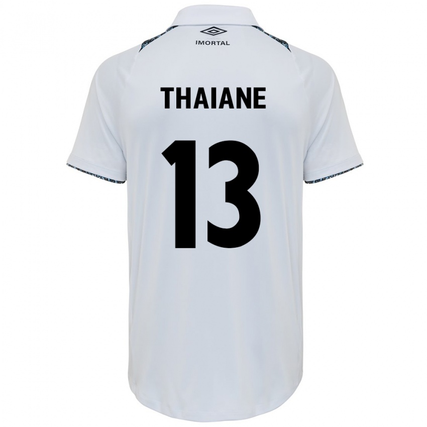 Criança Camisola Thaiane #13 Branco Azul Alternativa 2024/25 Camisa