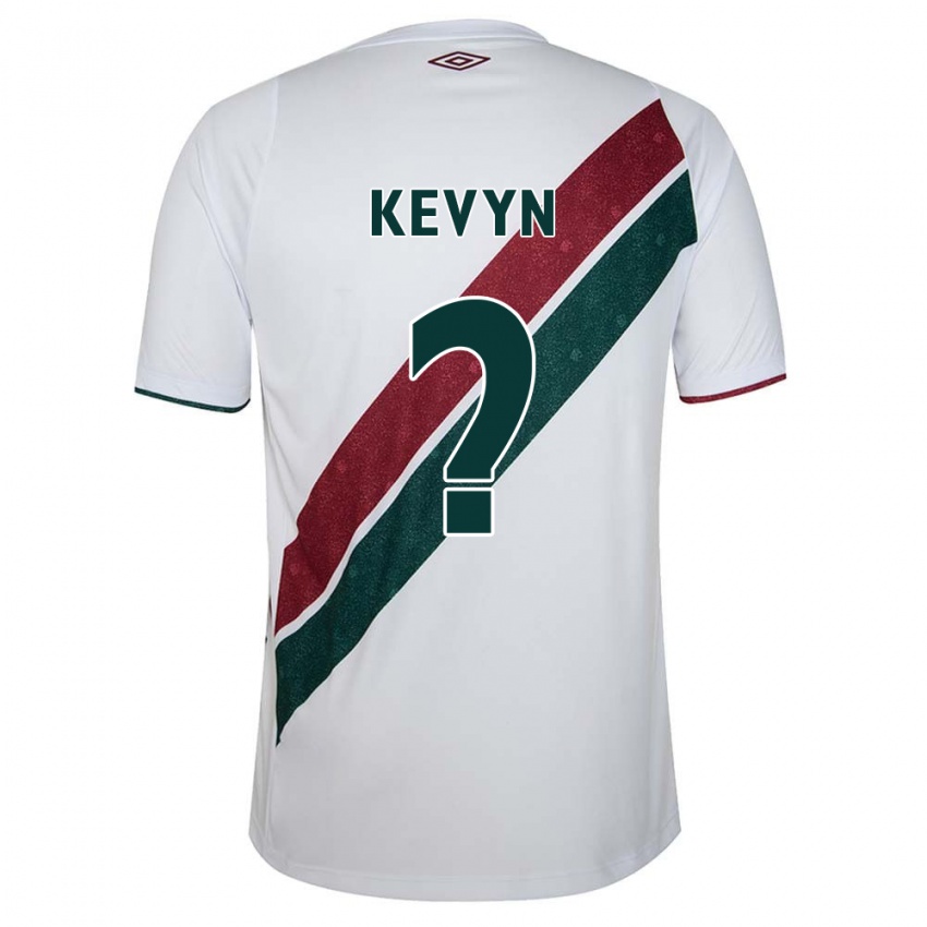 Criança Camisola Kevyn #0 Branco Verde Castanho Alternativa 2024/25 Camisa