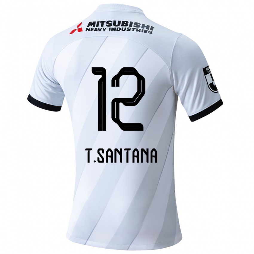 Criança Camisola Thiago #12 Branco Cinza Alternativa 2024/25 Camisa