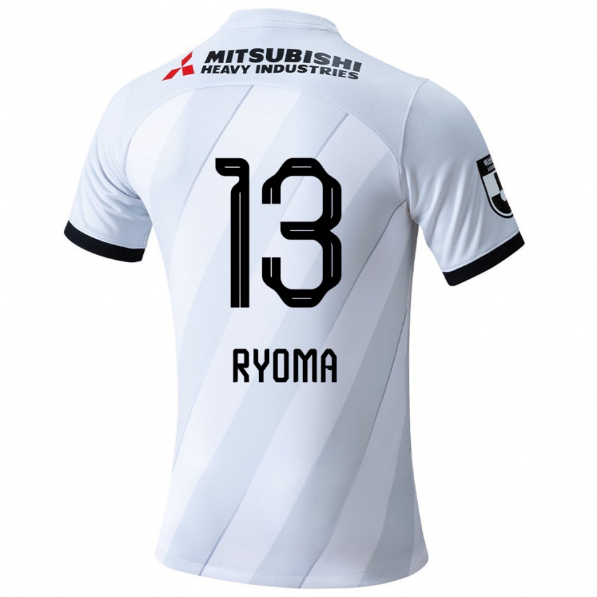 Criança Camisola Ryoma Watanabe #13 Branco Cinza Alternativa 2024/25 Camisa