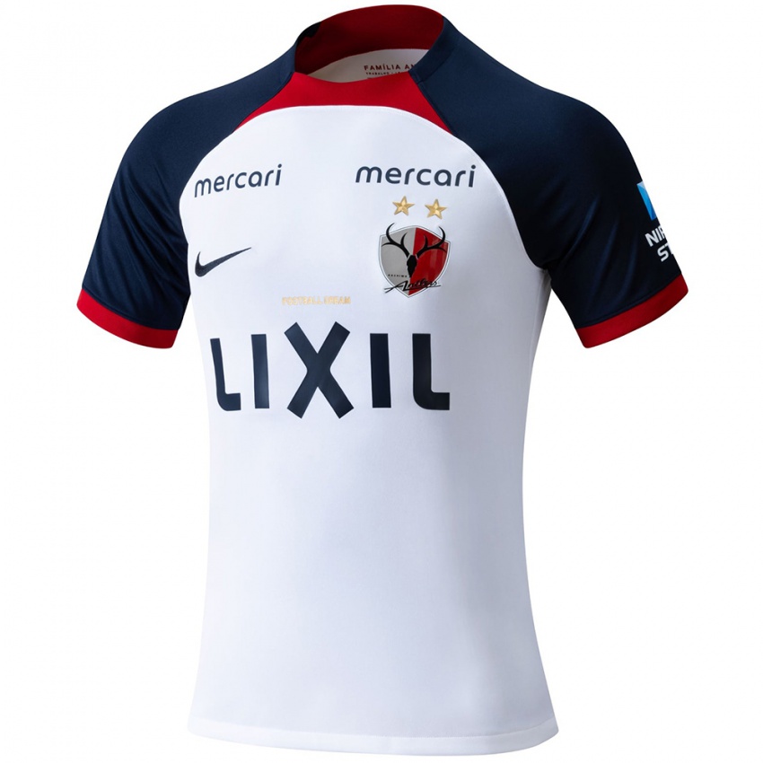 Criança Camisola Ryota Tonooka #27 Branco Azul Vermelho Alternativa 2024/25 Camisa