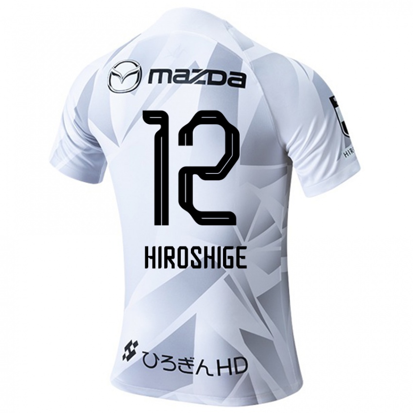 Criança Camisola Soma Hiroshige #12 Branco Cinza Preto Alternativa 2024/25 Camisa