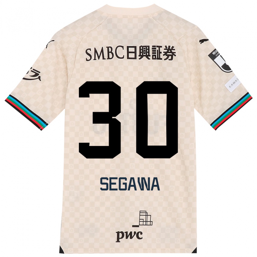 Criança Camisola Yusuke Segawa #30 Branco Cinza Alternativa 2024/25 Camisa