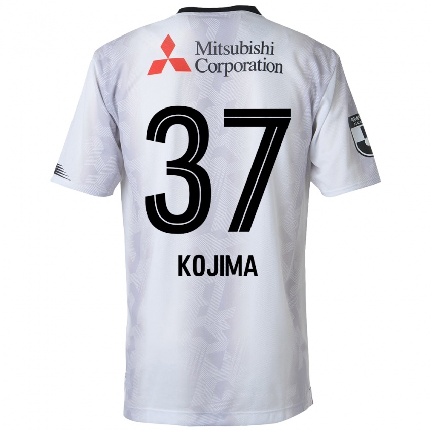 Criança Camisola Satsuki Kojima #37 Branco Preto Alternativa 2024/25 Camisa