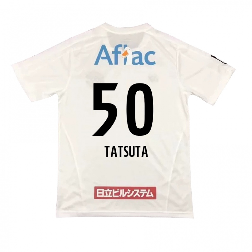 Criança Camisola Yugo Tatsuta #50 Branco Preto Alternativa 2024/25 Camisa