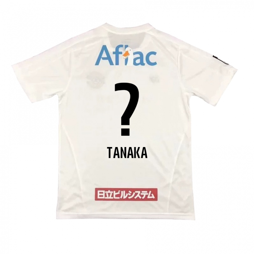 Criança Camisola Ari Tanaka #0 Branco Preto Alternativa 2024/25 Camisa