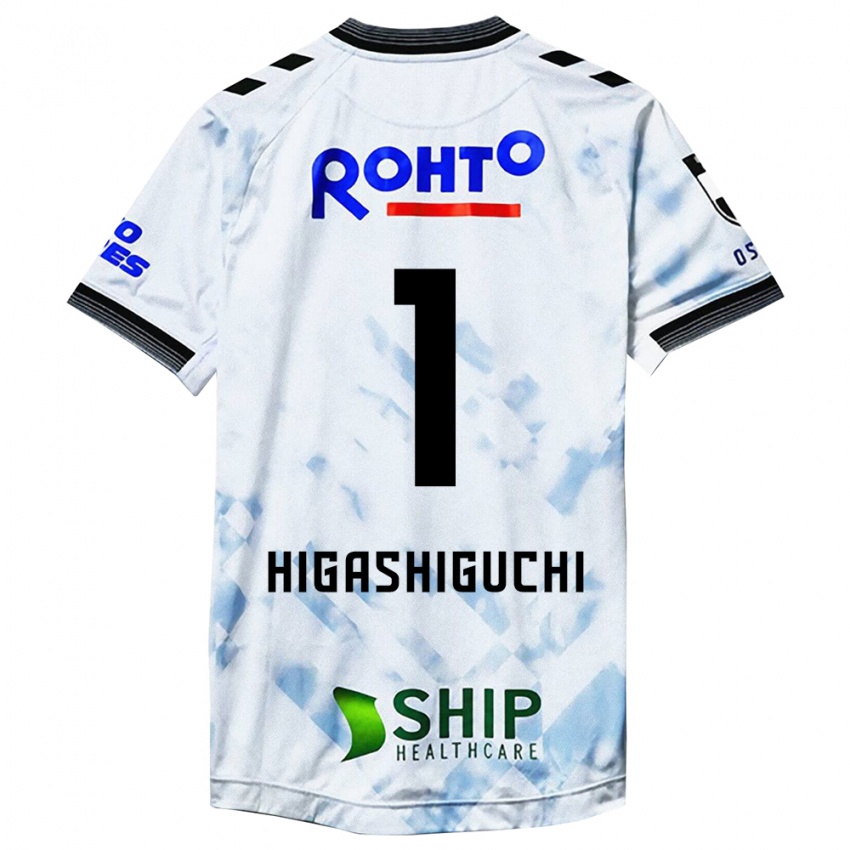 Criança Camisola Masaaki Higashiguchi #1 Branco Preto Alternativa 2024/25 Camisa