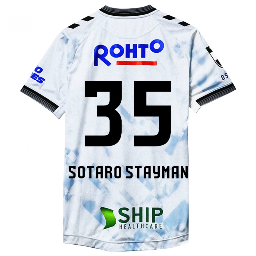 Criança Camisola Joshua Sotaro Stayman #35 Branco Preto Alternativa 2024/25 Camisa