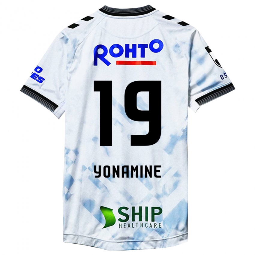 Criança Camisola Kotaro Yonamine #19 Branco Preto Alternativa 2024/25 Camisa