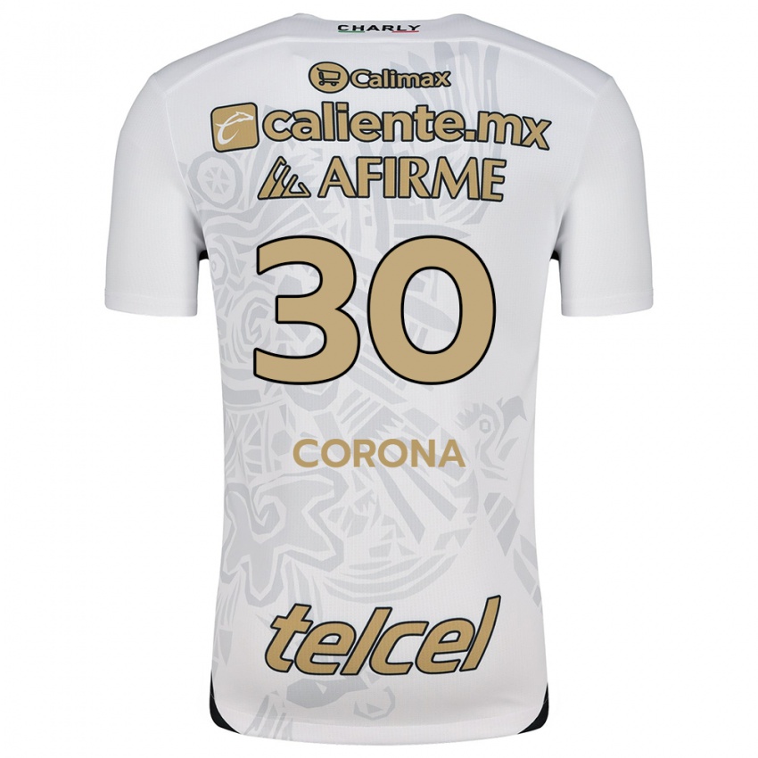 Criança Camisola Jesús Corona #30 Branco Preto Alternativa 2024/25 Camisa